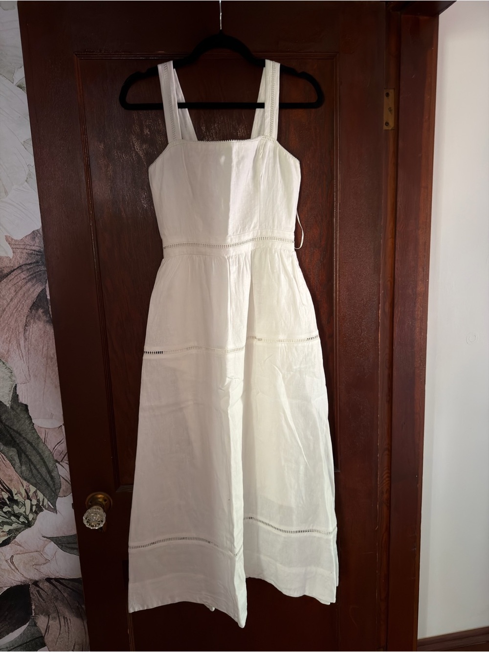 Everett linen dress - Reformation